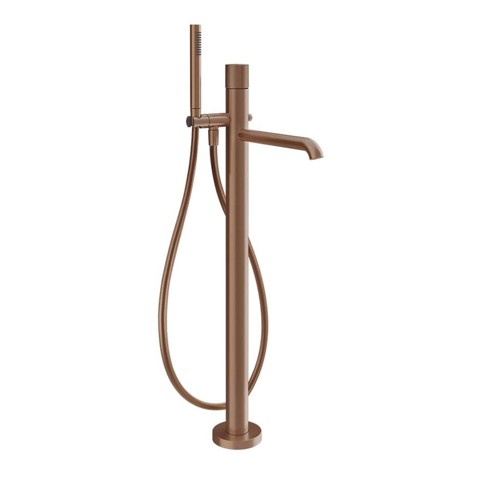 Gessi 70528 Habito Trim Parts Only Floor-Mounted Tub Filler Rigato