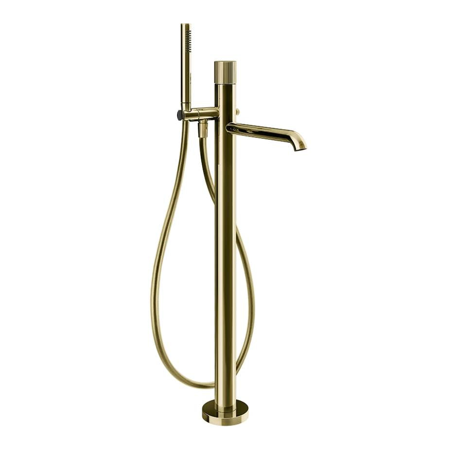 Gessi 70528 Habito Trim Parts Only Floor-Mounted Tub Filler Rigato