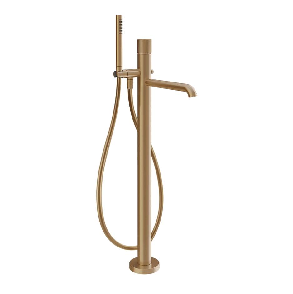 Gessi 70528 Habito Trim Parts Only Floor-Mounted Tub Filler Rigato
