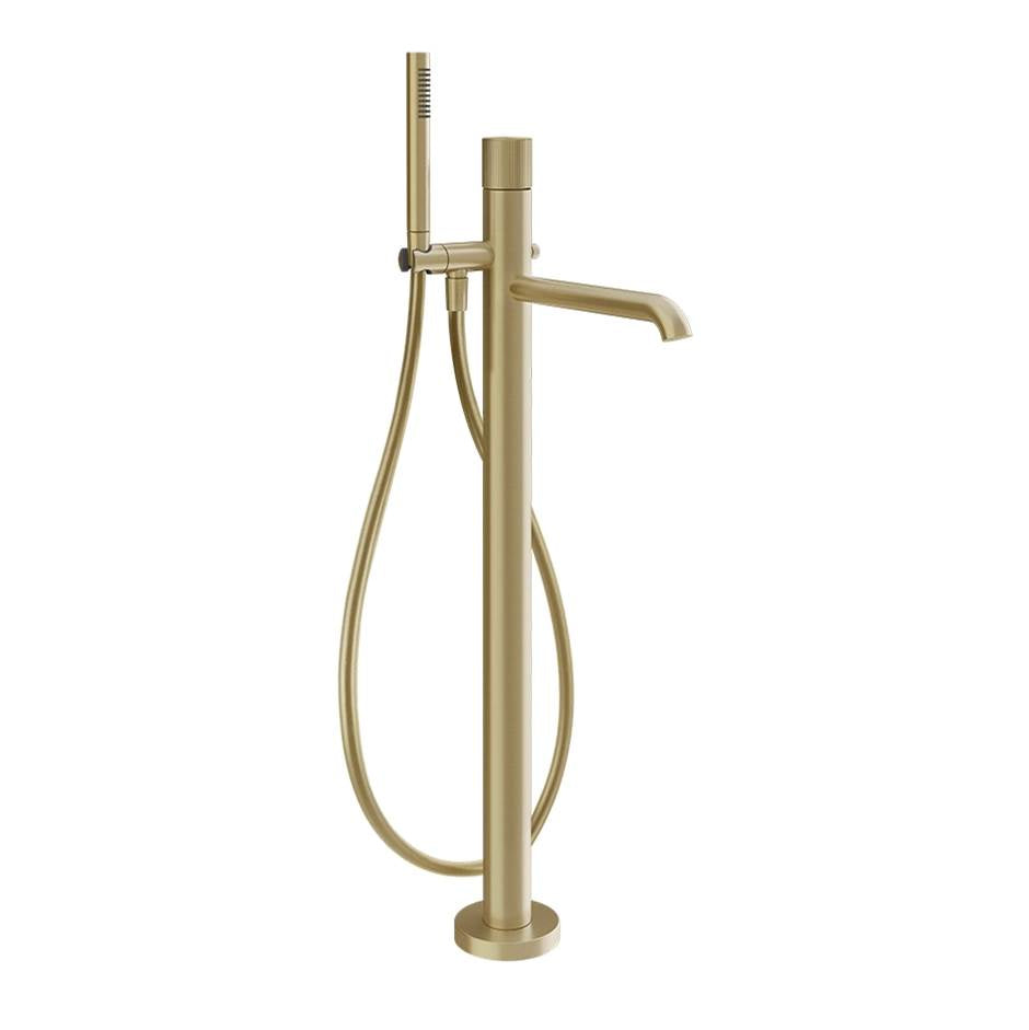 Gessi 70528 Habito Trim Parts Only Floor-Mounted Tub Filler Rigato
