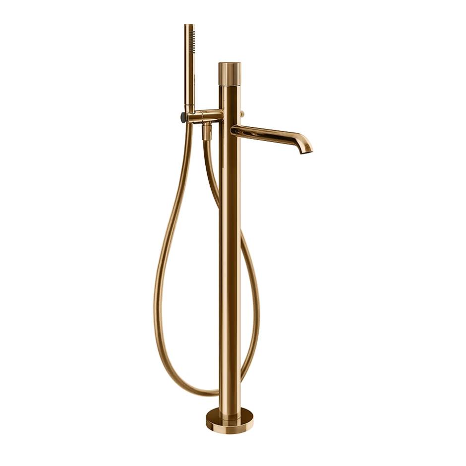 Gessi 70528 Habito Trim Parts Only Floor-Mounted Tub Filler Rigato