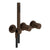 Gessi 70538 Habito Trim Parts Only. Wall-Mounted Bath Mixer Control. Rigato