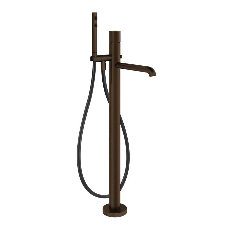 Gessi 70628 Habito Trim Parts Only Floor-Mounted Tub Filler Diamantato