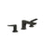 Gessi 72013 Ventaglio Widespread Washbasin Mixer Without Pop-Up Assembly