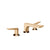 Gessi 72013 Ventaglio Widespread Washbasin Mixer Without Pop-Up Assembly