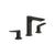 Gessi 72014 Ventaglio Widespread Washbasin Mixer Without Pop-Up Assembly