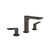 Gessi 72014 Ventaglio Widespread Washbasin Mixer Without Pop-Up Assembly