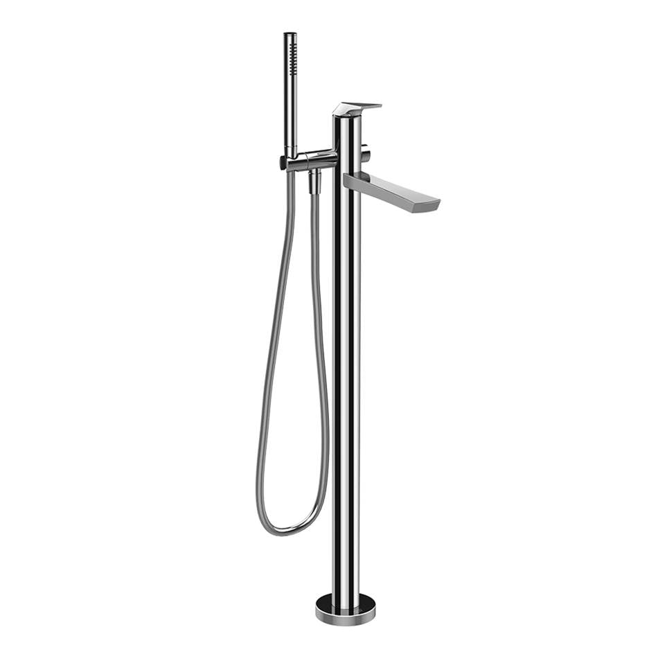 Gessi 72028 Ventaglio Trim Parts Only Floor-Mounted Tub Filler