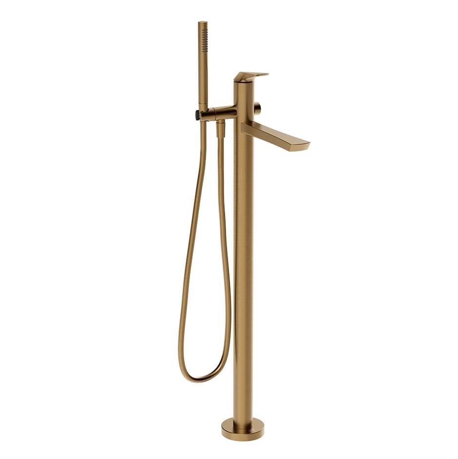 Gessi 72028 Ventaglio Trim Parts Only Floor-Mounted Tub Filler