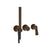 Gessi 72036 Ventaglio Trim Parts Only Wall-Mounted Bath Mixer Control