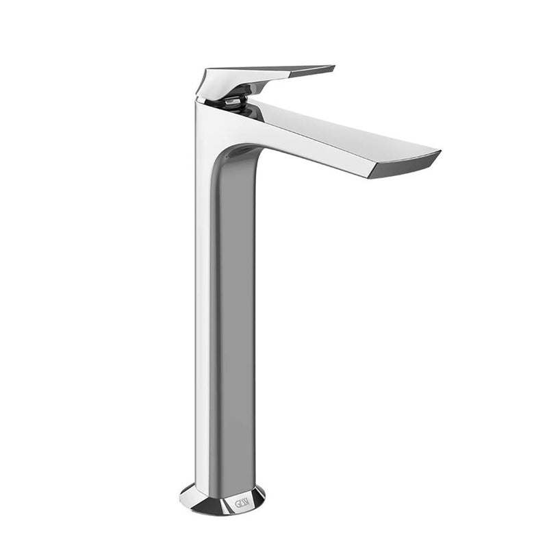 Gessi 72053 Ventaglio Medium Single Lever Washbasin With Stop & Go Assembly
