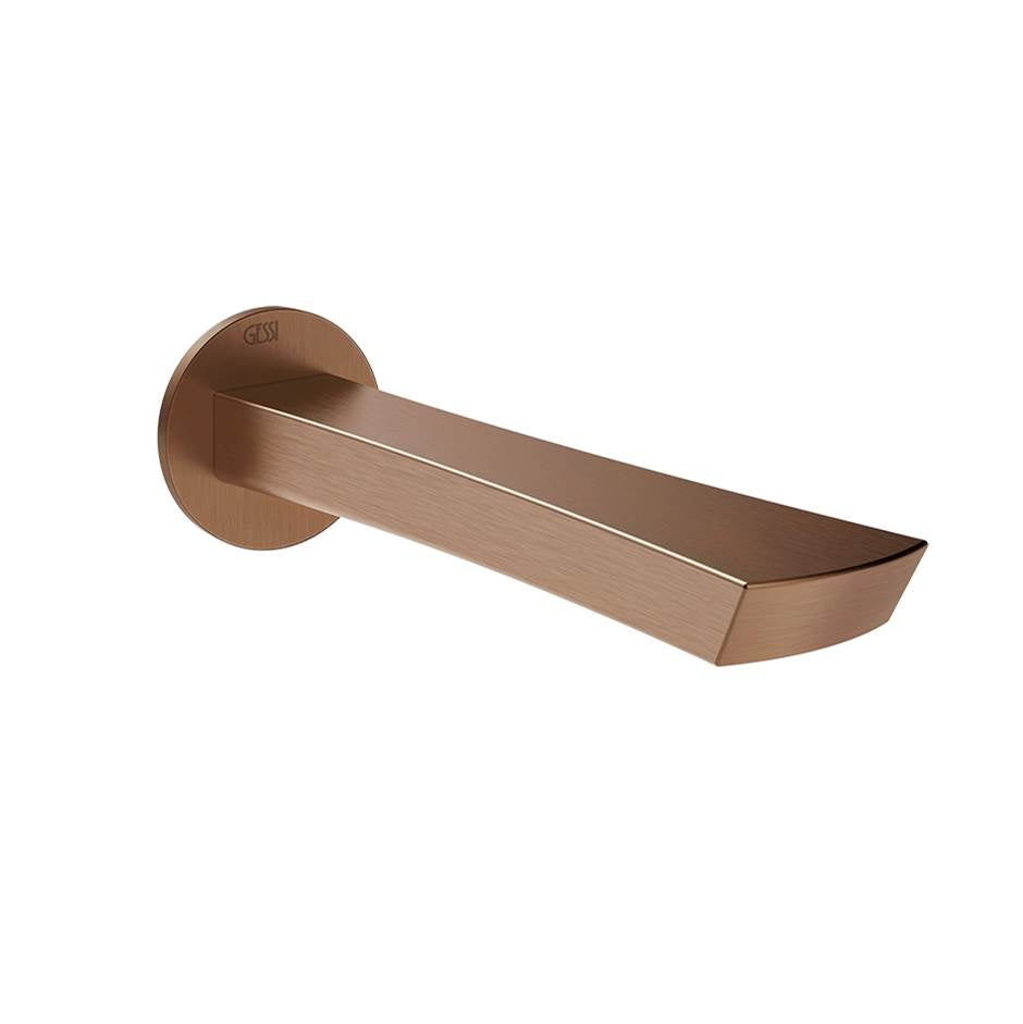 Gessi 72103 Ventaglio Wall-Mounted Bath Spout Only