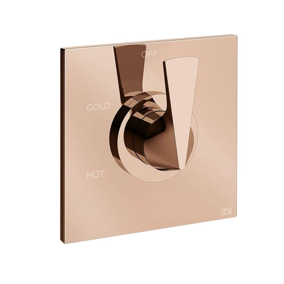 Gessi 72172 Ventaglio Trim Parts Only External Parts For Single Exit Pressure Balance - Parent