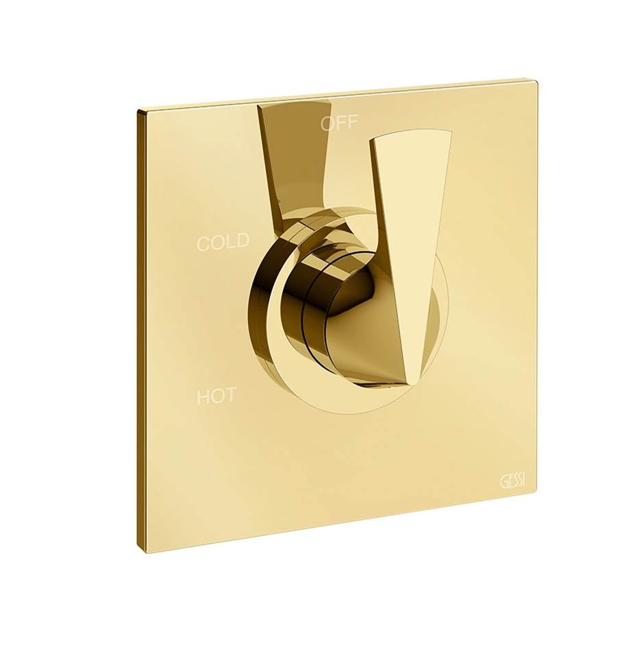 Gessi 72172 Ventaglio Trim Parts Only External Parts For Single Exit Pressure Balance