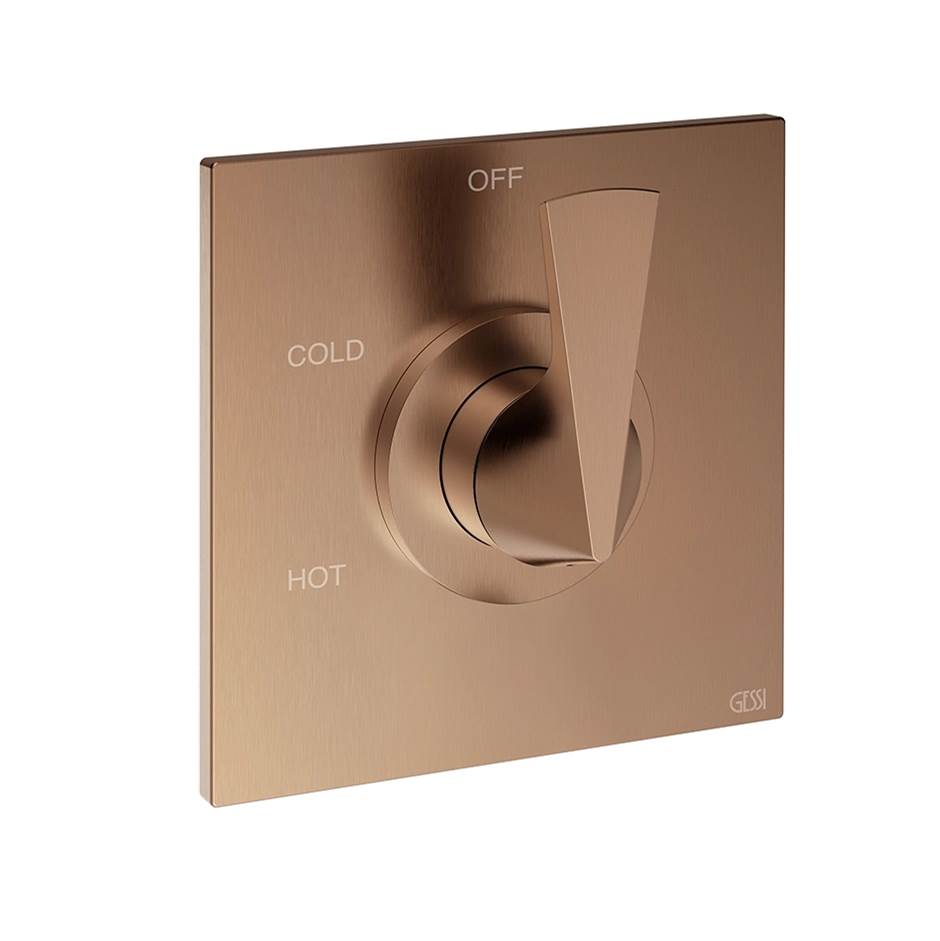 Gessi 72172 Ventaglio Trim Parts Only External Parts For Single Exit Pressure Balance