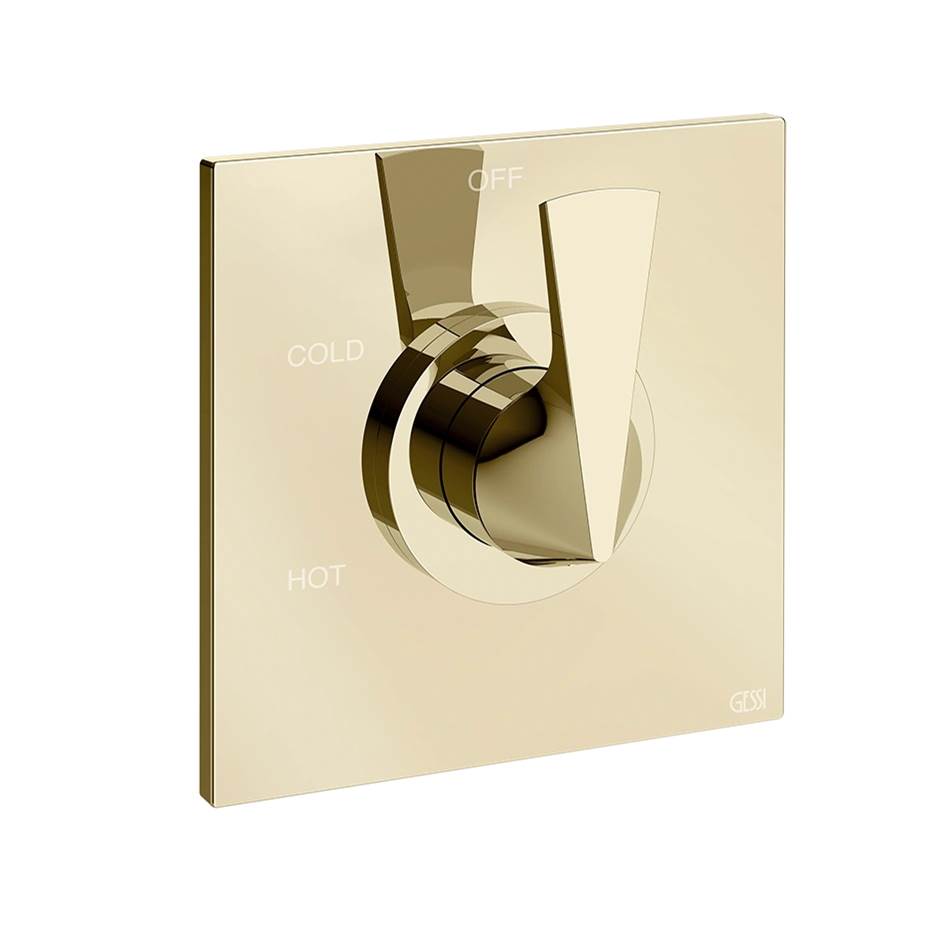 Gessi 72172 Ventaglio Trim Parts Only External Parts For Single Exit Pressure Balance
