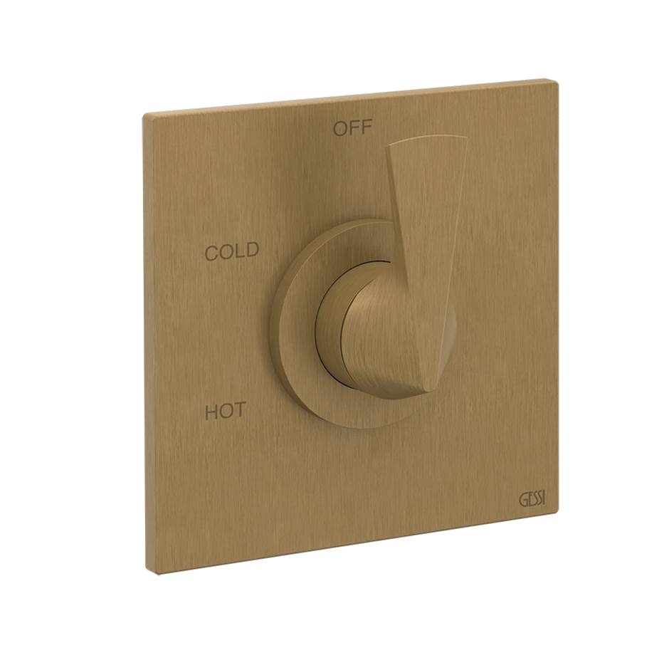 Gessi 72172 Ventaglio Trim Parts Only External Parts For Single Exit Pressure Balance