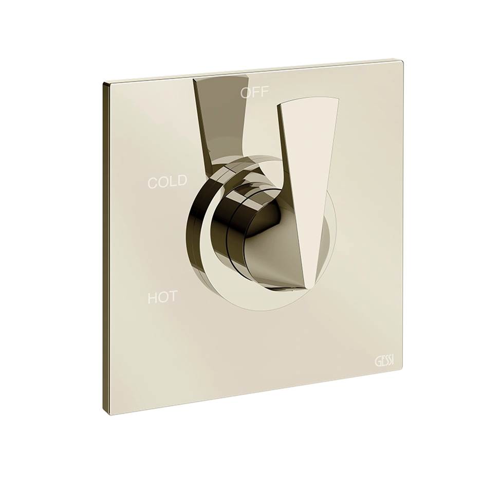 Gessi 72172 Ventaglio Trim Parts Only External Parts For Single Exit Pressure Balance