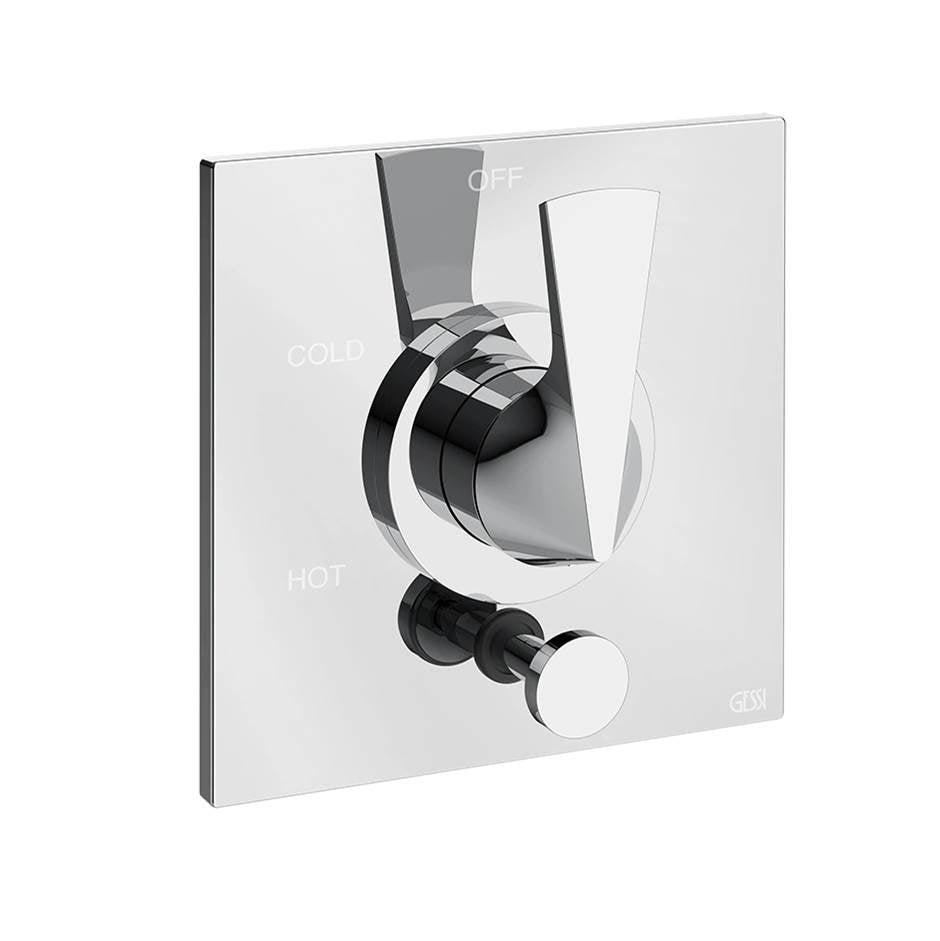 Gessi 72174 Ventaglio Trim Parts Only External Parts For Pressure Balance With Two Ways Diverter