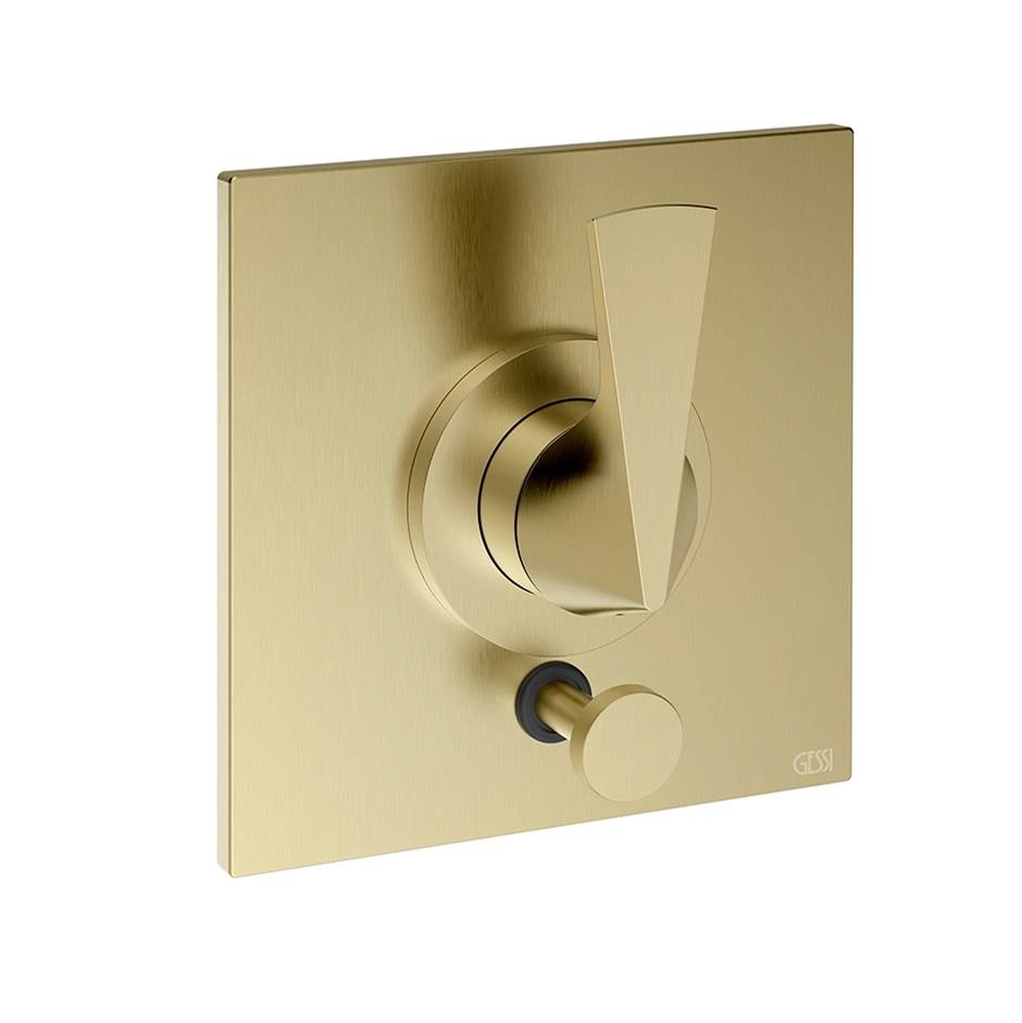 Gessi 72174 Ventaglio Trim Parts Only External Parts For Pressure Balance With Two Ways Diverter