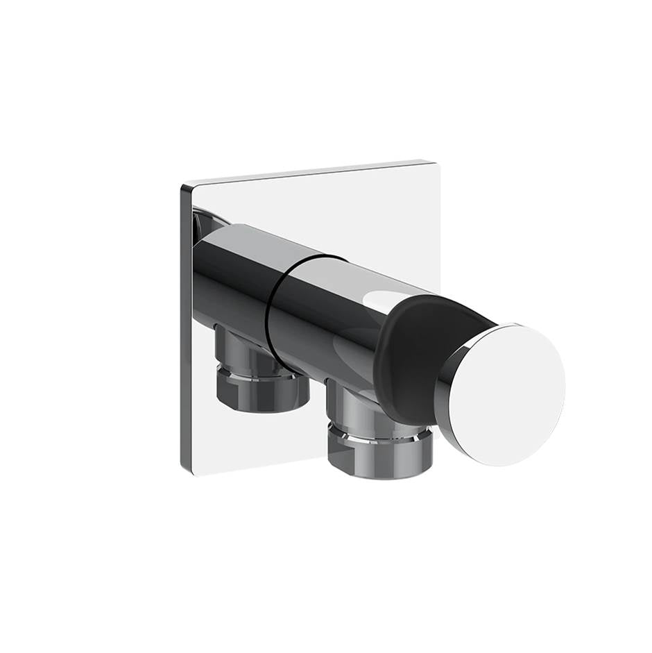 Gessi 73061 Inverso Wall Elbow With Built-In Water Intake and Fixed Hook
