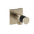 Gessi 73061 Inverso Wall Elbow With Built-In Water Intake and Fixed Hook