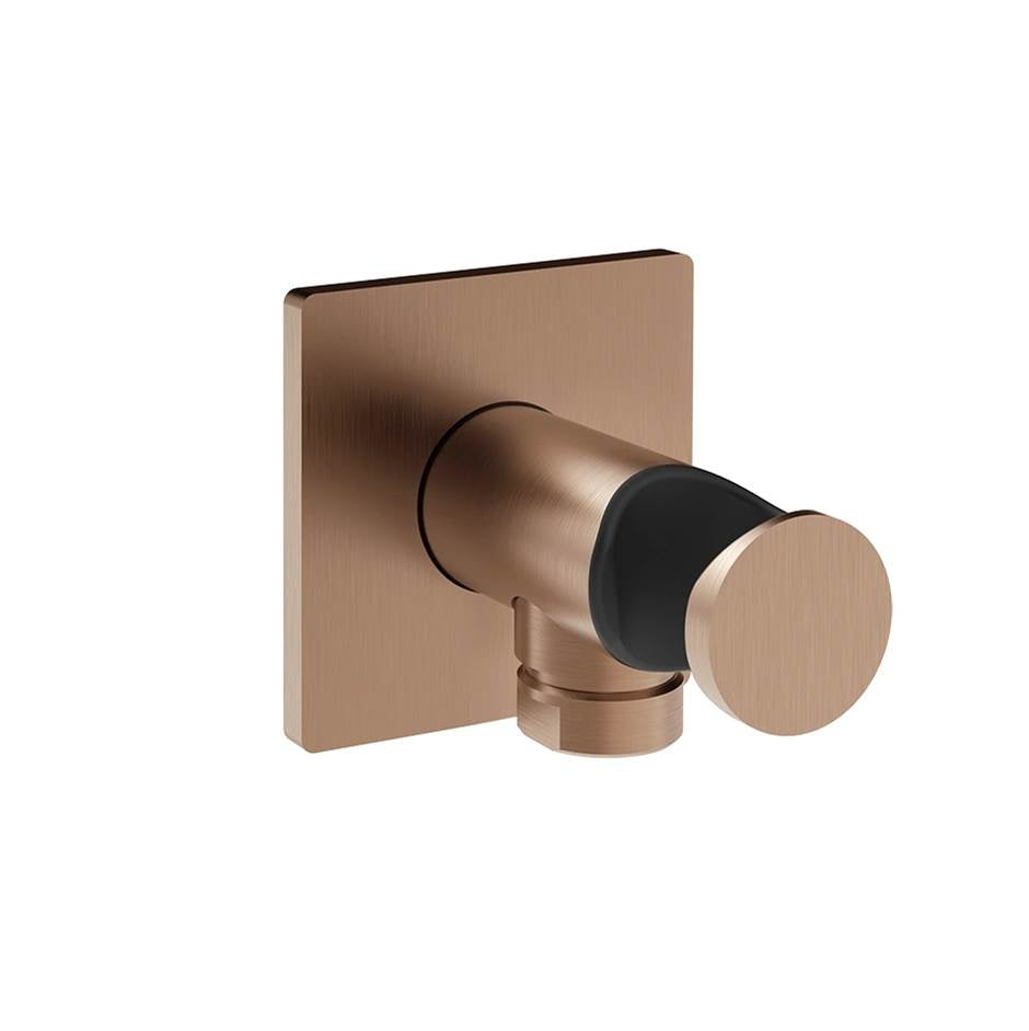 Gessi 73061 Inverso Wall Elbow With Built-In Water Intake and Fixed Hook