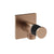 Gessi 73061 Inverso Wall Elbow With Built-In Water Intake and Fixed Hook