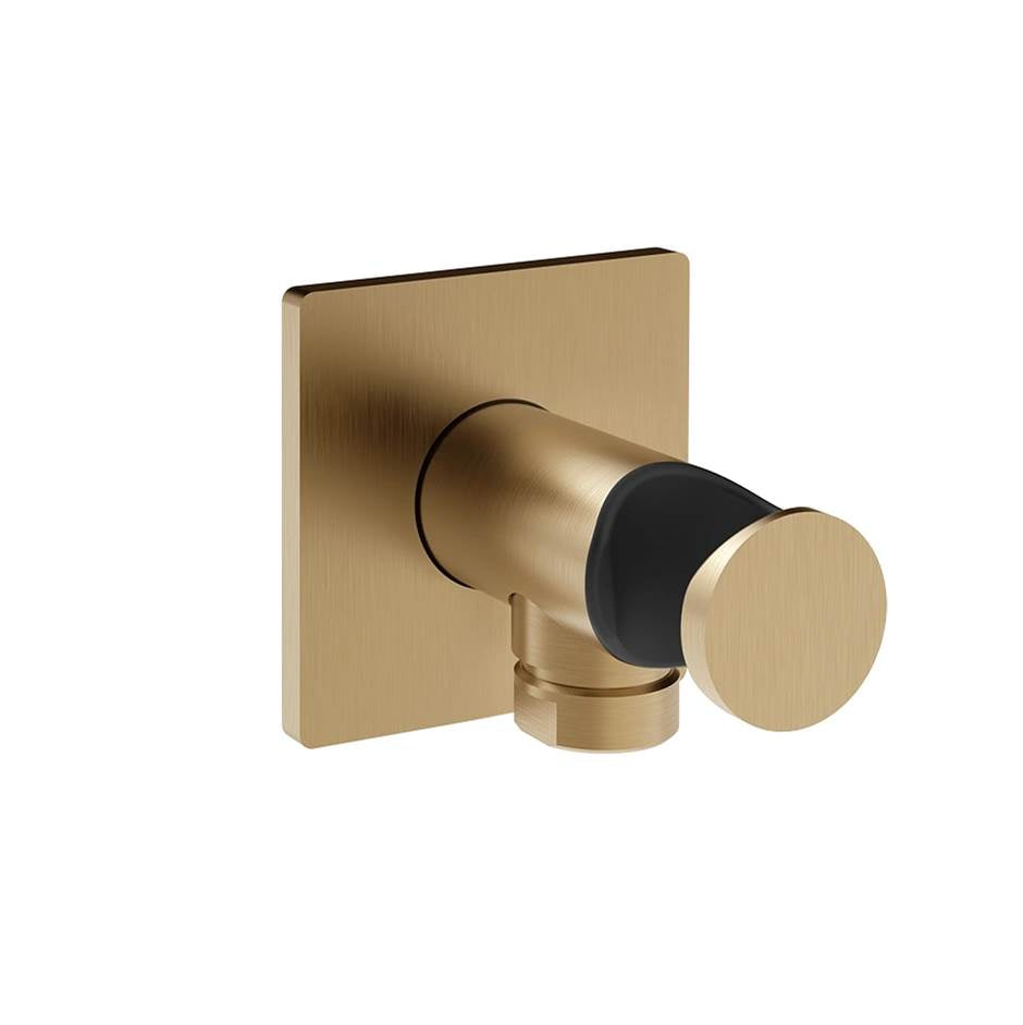 Gessi 73061 Inverso Wall Elbow With Built-In Water Intake and Fixed Hook