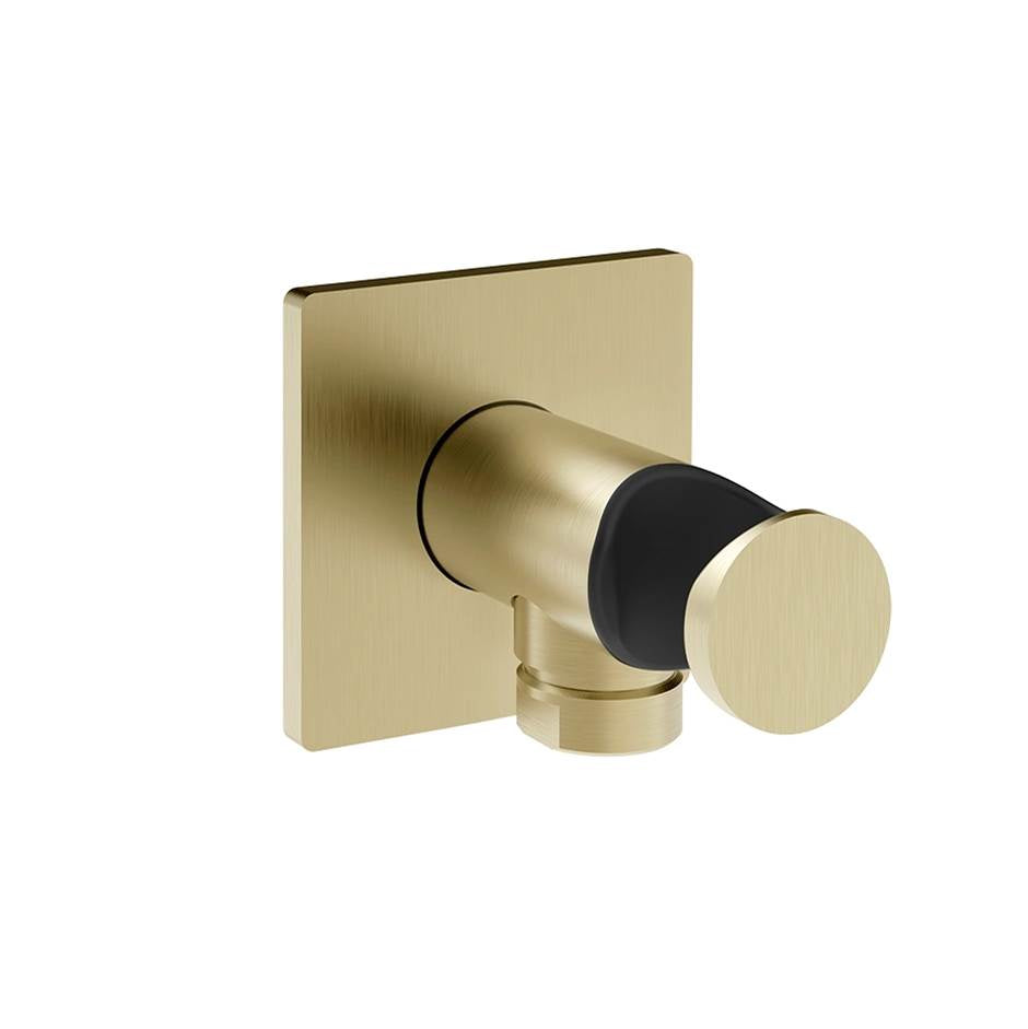 Gessi 73061 Inverso Wall Elbow With Built-In Water Intake and Fixed Hook