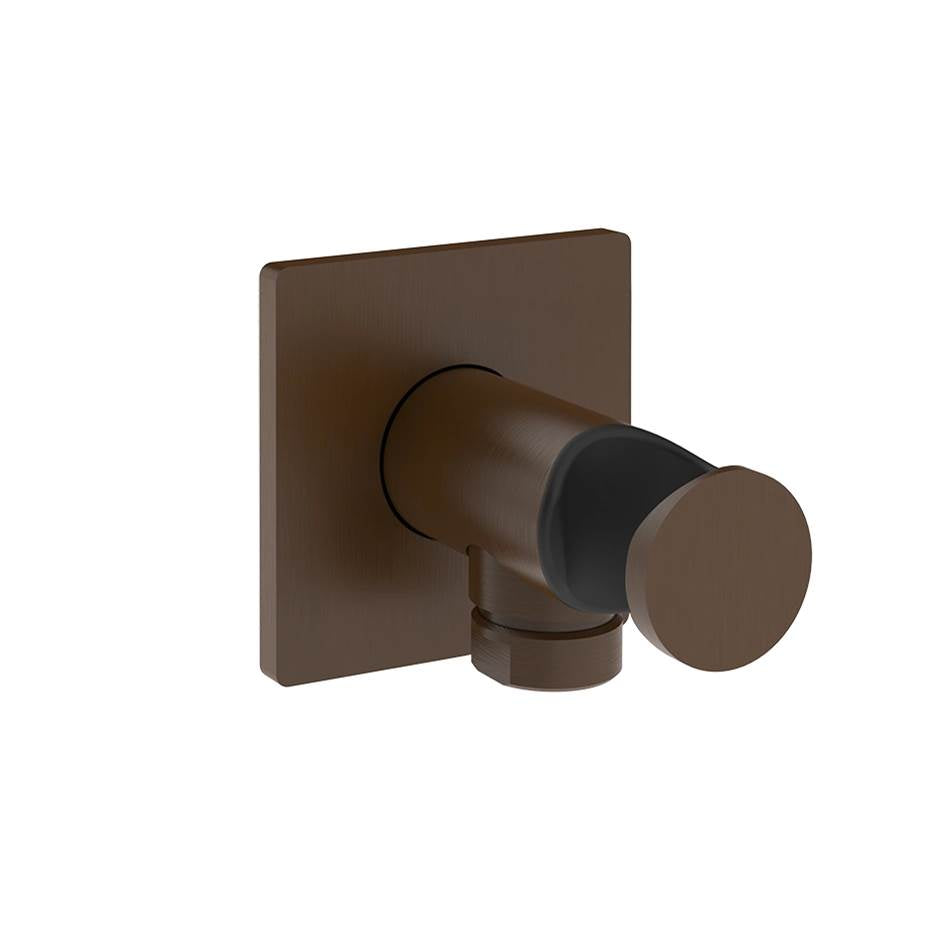 Gessi 73061 Inverso Wall Elbow With Built-In Water Intake and Fixed Hook