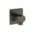 Gessi 73069 Inverso Wall Elbow With Backplate