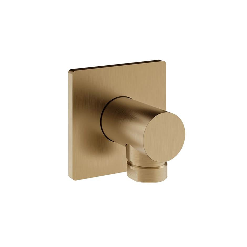 Gessi 73069 Inverso Wall Elbow With Backplate