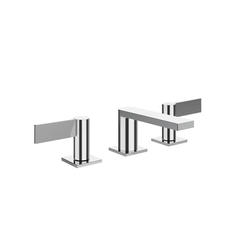 Gessi 73513 Inverso Widespread Washbasin Mixer Without Pop-Up Assembly. Rigato