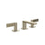 Gessi 73513 Inverso Widespread Washbasin Mixer Without Pop-Up Assembly. Rigato