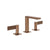 Gessi 73514 Inverso Widespread Washbasin Mixer Without Pop-Up Assembly. Rigato