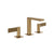 Gessi 73514 Inverso Widespread Washbasin Mixer Without Pop-Up Assembly. Rigato