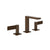 Gessi 73514 Inverso Widespread Washbasin Mixer Without Pop-Up Assembly. Rigato
