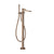 Gessi 73528 Inverso Trim Parts Only Floor-Mounted Tub Filler. Rigato - Parent