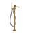 Gessi 73528 Inverso Trim Parts Only Floor-Mounted Tub Filler. Rigato