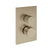 Gessi 73533 Inverso Trim Parts Only External Parts For Thermostatic With Single Volume Control. Rigato