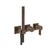 Gessi 73536 Inverso Trim Parts Only Wall-Mounted Bath Mixer Control. Rigato