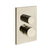 Gessi 73537 Inverso Trim Parts Only External Parts For Three Ways Diverter Thermostatic and Volume Control. Rigato
