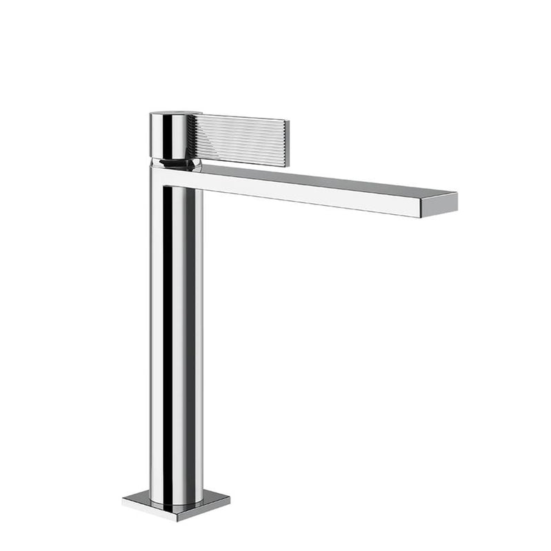 Gessi 73555 Inverso Medium Single Lever Washbasin With Stop & Go Assembly. Rigato