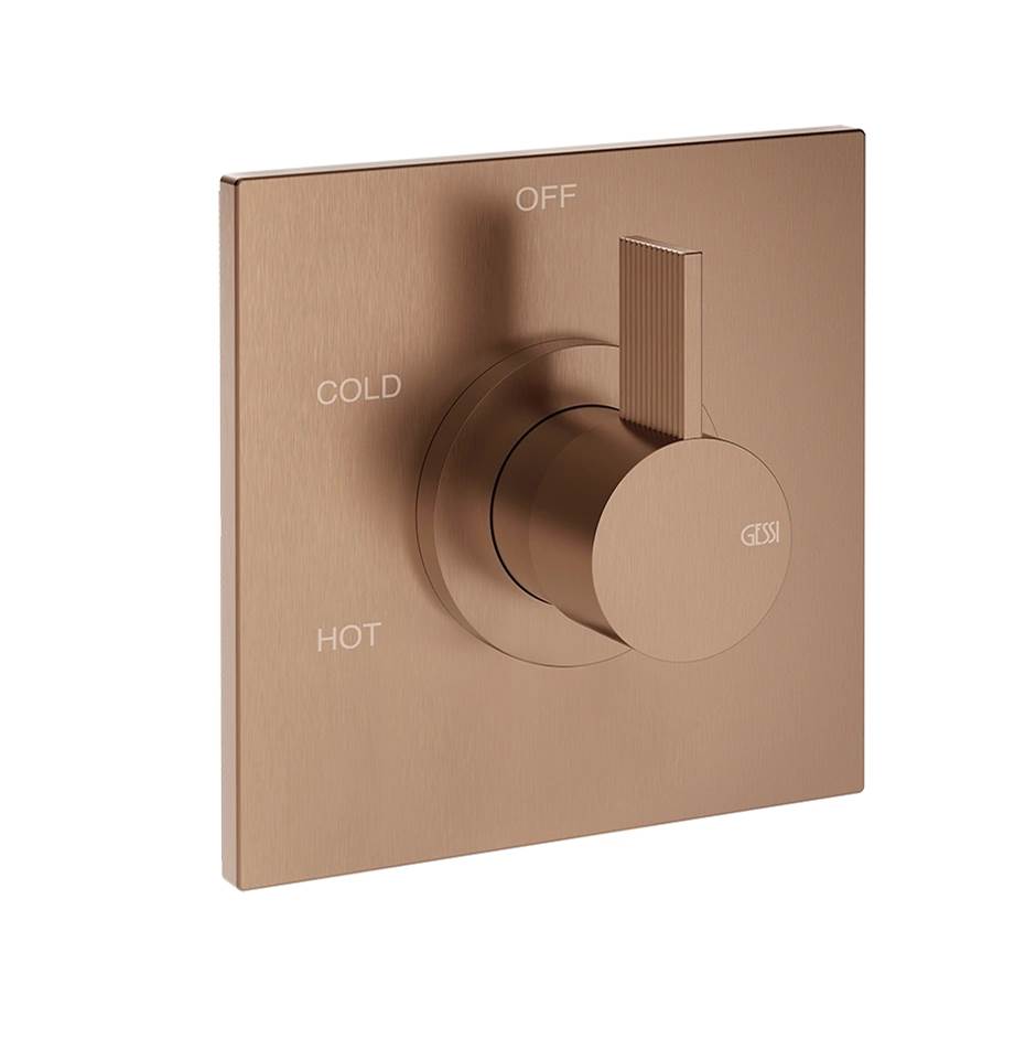 Gessi 73572 Inverso Trim Parts Only External Parts For Single Exit Pressure Balance. Rigato