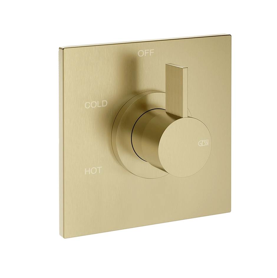 Gessi 73572 Inverso Trim Parts Only External Parts For Single Exit Pressure Balance. Rigato