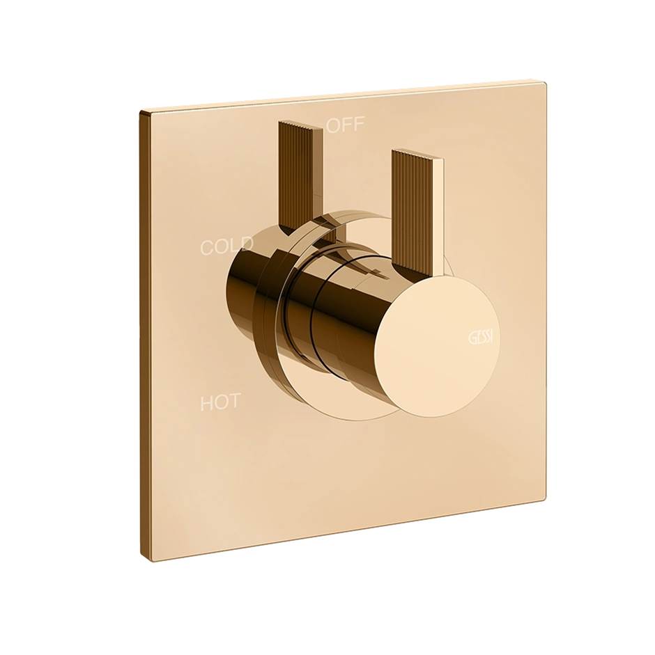 Gessi 73572 Inverso Trim Parts Only External Parts For Single Exit Pressure Balance. Rigato