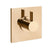 Gessi 73572 Inverso Trim Parts Only External Parts For Single Exit Pressure Balance. Rigato