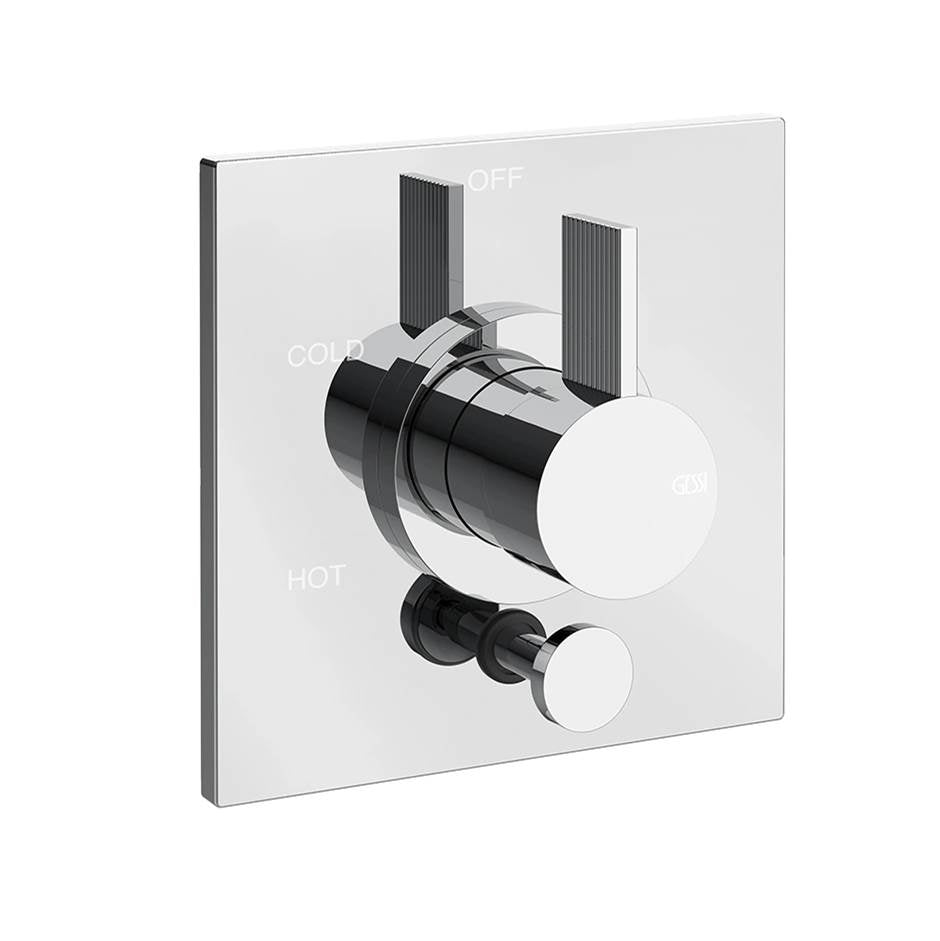 Gessi 73574 Inverso Trim Parts Only External Parts For Pressure Balance With 2 Ways Diverter. Rigato