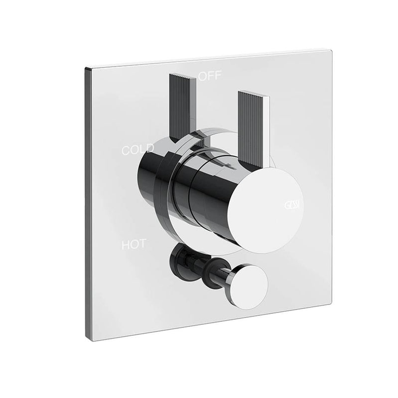 Gessi 73574 Inverso Trim Parts Only External Parts For Pressure Balance With 2 Ways Diverter. Rigato